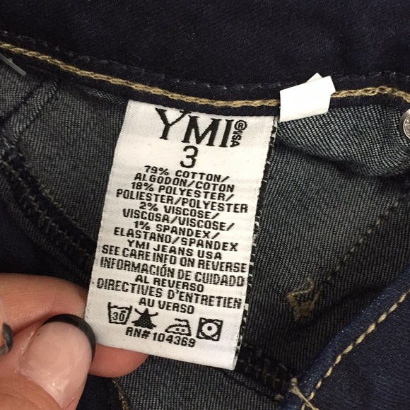 Mid Rise 3 Button Skinny Jean - Picture 6 of 6